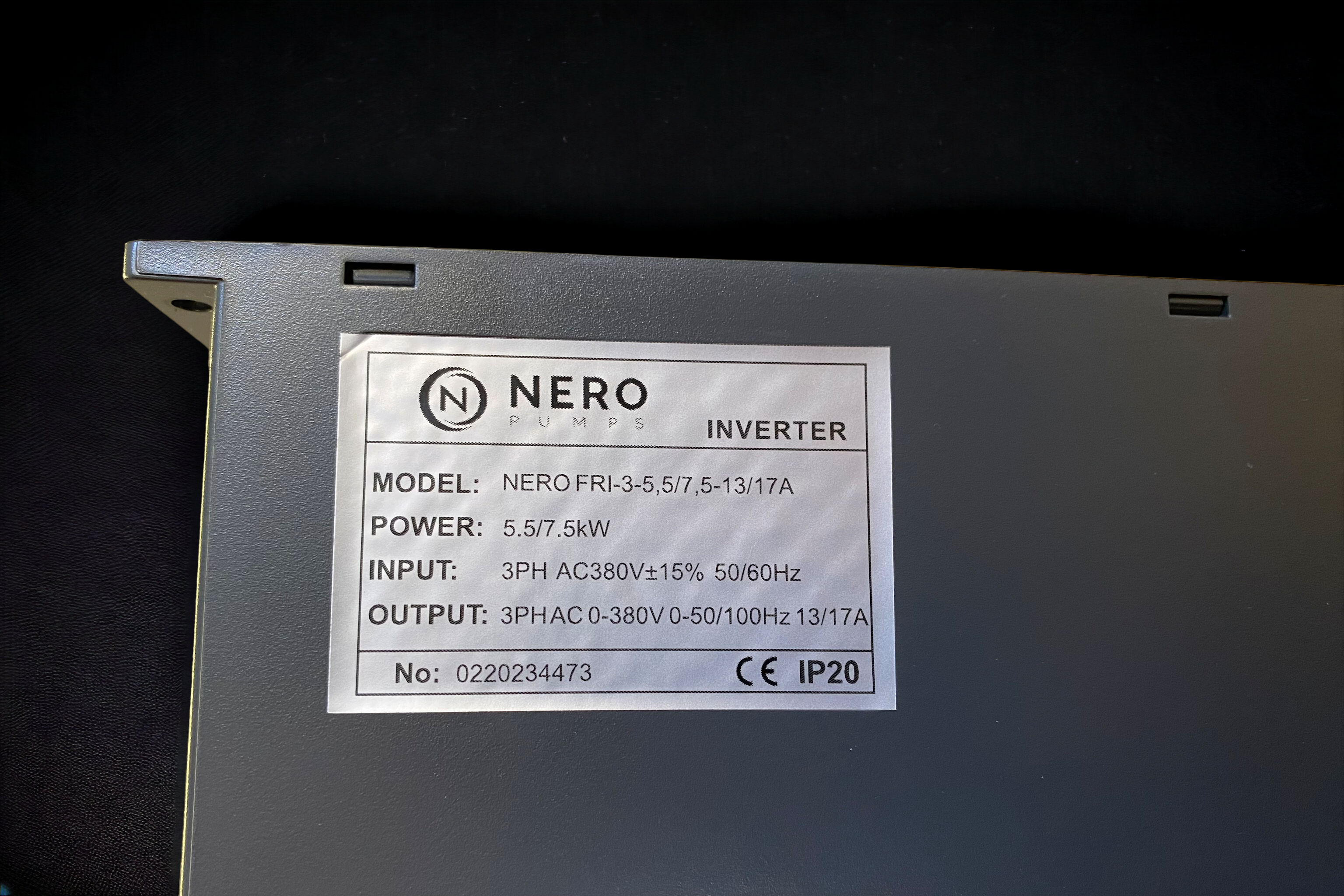 NERO Pumps FRI frekvenciaváltó 5,5kW